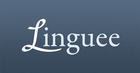 linguee english